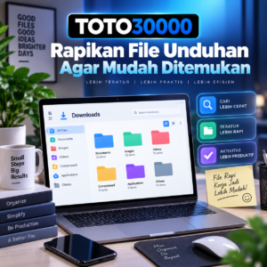 TOTO30000 Sangat Mudah Rapikan File